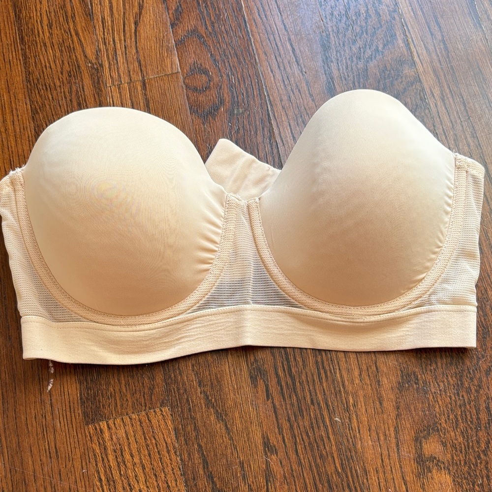 Lively Beige Strapless Convertible Bra
